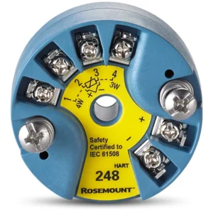 Buy Rosemount 248HAE5A2BR6 Temperature Transmitter - ATEX/FM Certified, Calibration Included, Verified Supplier