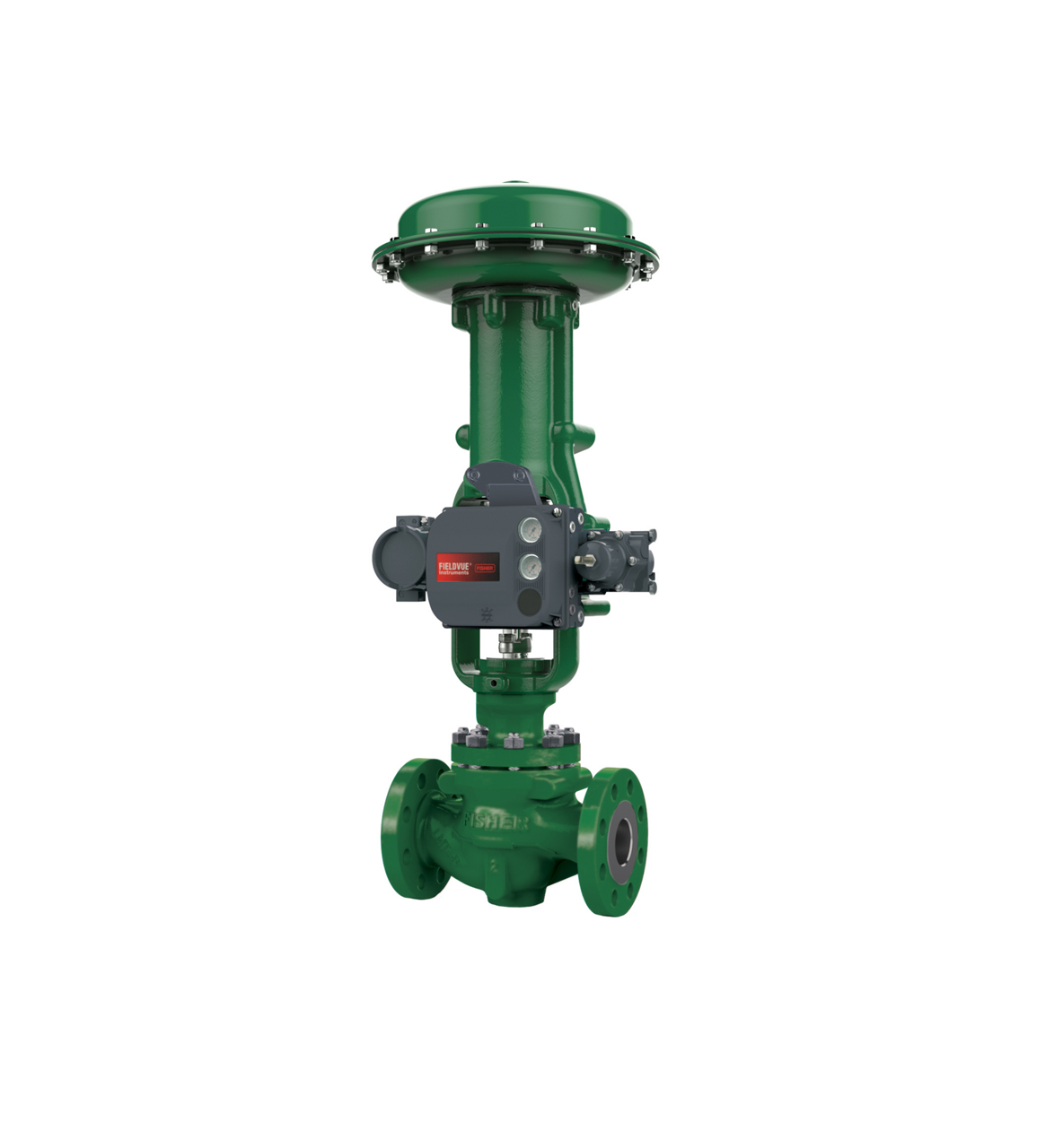 Fisher easy-e EZ Globe Control Valve DN 25 (NPS 1) ASME Class 300 CF8M Stainless Steel Quick-Opening
